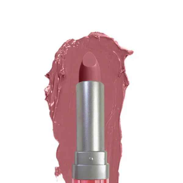 Glamorous Face Matte Lipstick with Vitamin E & Aloe Vera Extracts (Pink Case)