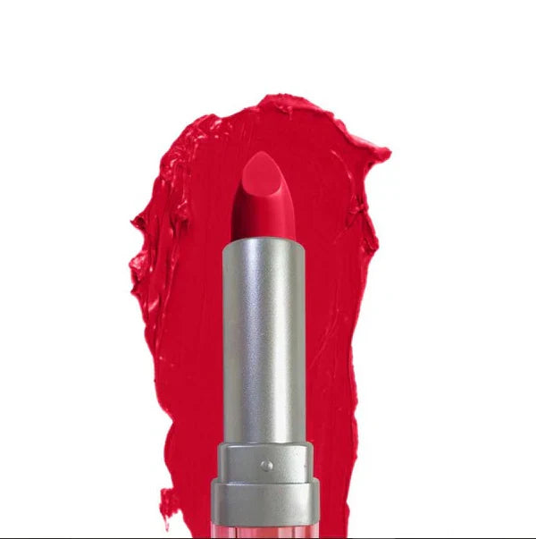 Glamorous Face Matte Lipstick with Vitamin E & Aloe Vera Extracts (Pink Case)