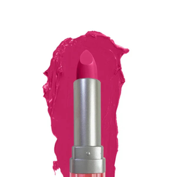 Glamorous Face Matte Lipstick with Vitamin E & Aloe Vera Extracts (Pink Case)