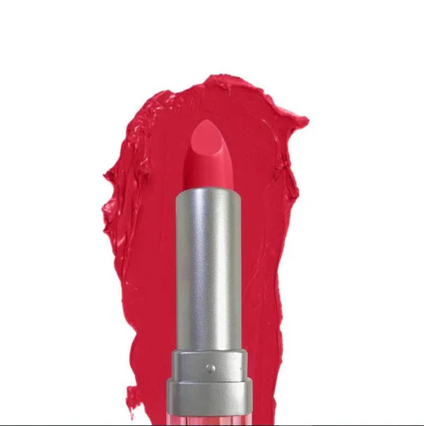 Glamorous Face Matte Lipstick with Vitamin E & Aloe Vera Extracts (Pink Case)