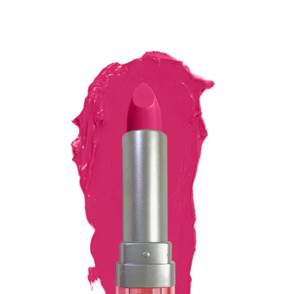 Glamorous Face Matte Lipstick with Vitamin E & Aloe Vera Extracts (Pink Case)