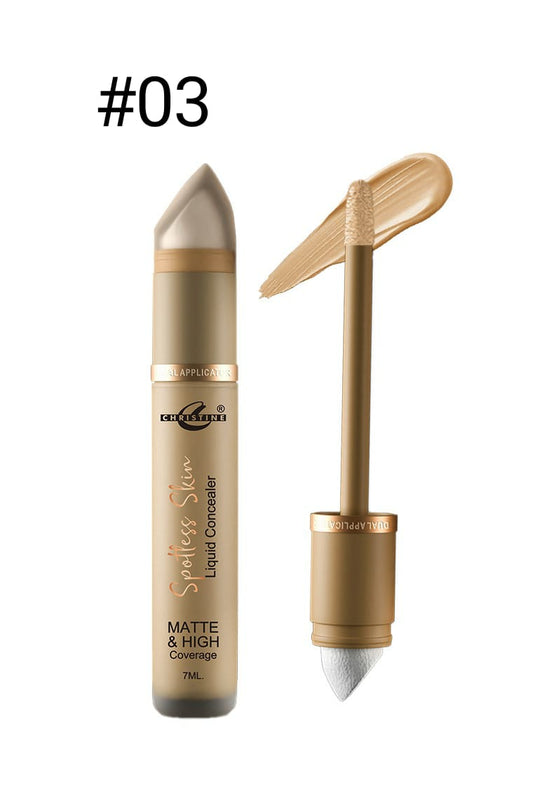 Christine Liquid Concealer Matte & High Coverage - Shade 03