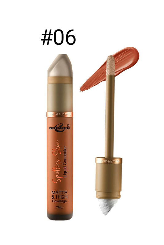 Christine Liquid Concealer Matte & High Coverage - Shade 06