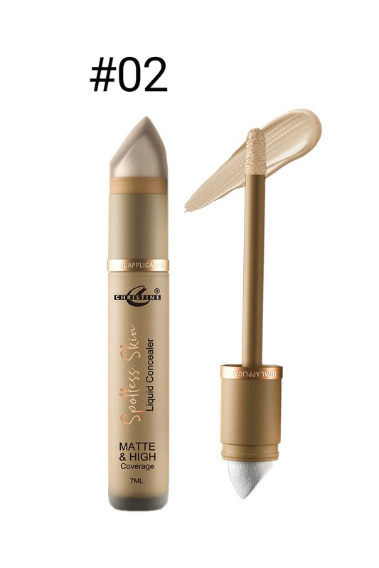 Christine Liquid Concealer Matte & High Coverage - Shade 02