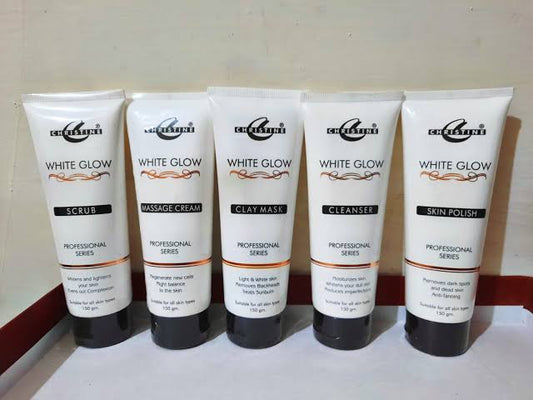 Christine White Glow Facial Tubes