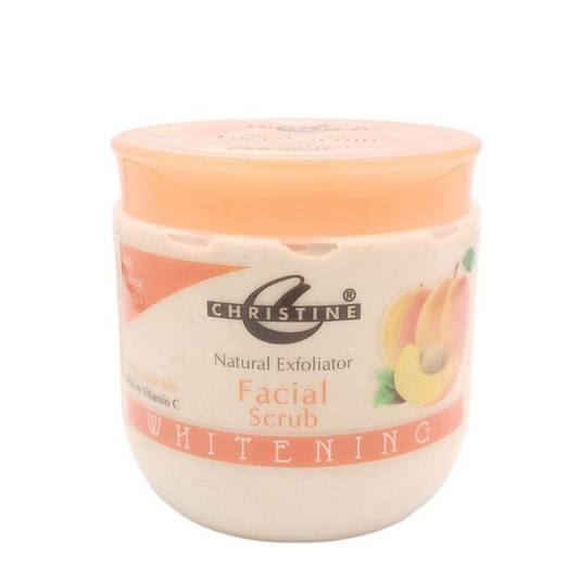 Christine Whitening Scrub Jar (Apricot Extracts) - FlyingCart.pk